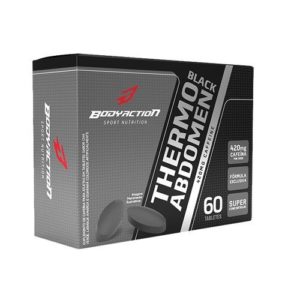 THERMO ABDOMEN BLACK 60 TBS - BODYACTION